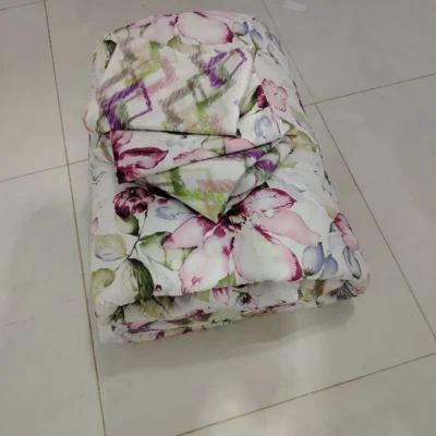 ملحفه کش‌دار روتختی پیگمنت طرح گلستان